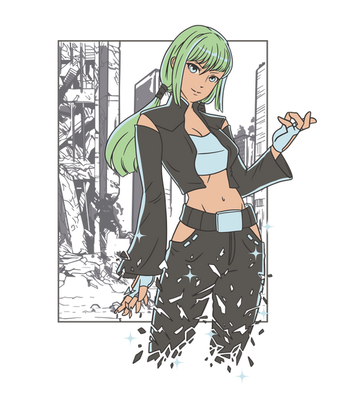 Anime Girl Graphic Tee