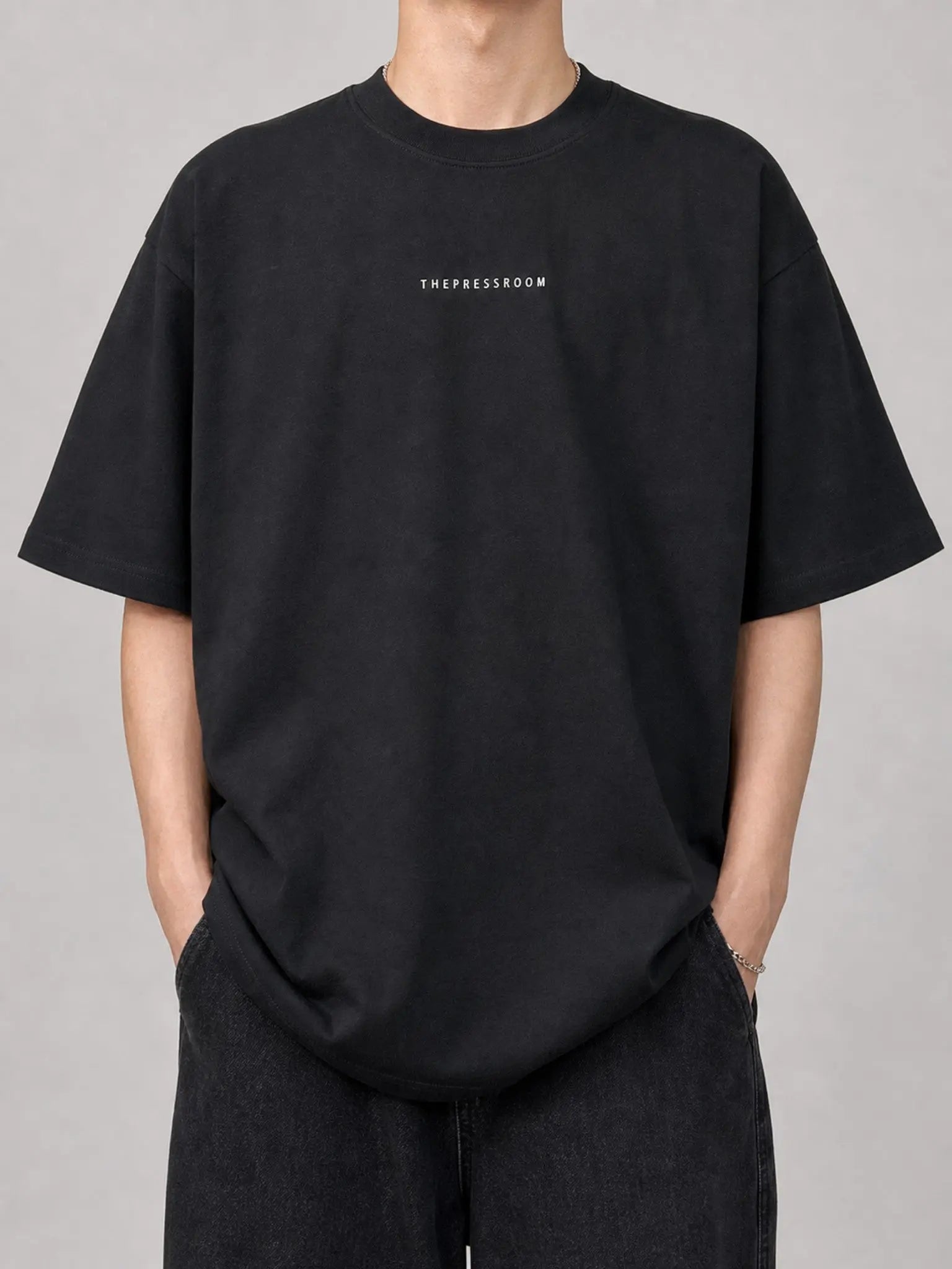 The Hermit oversized tee - front view