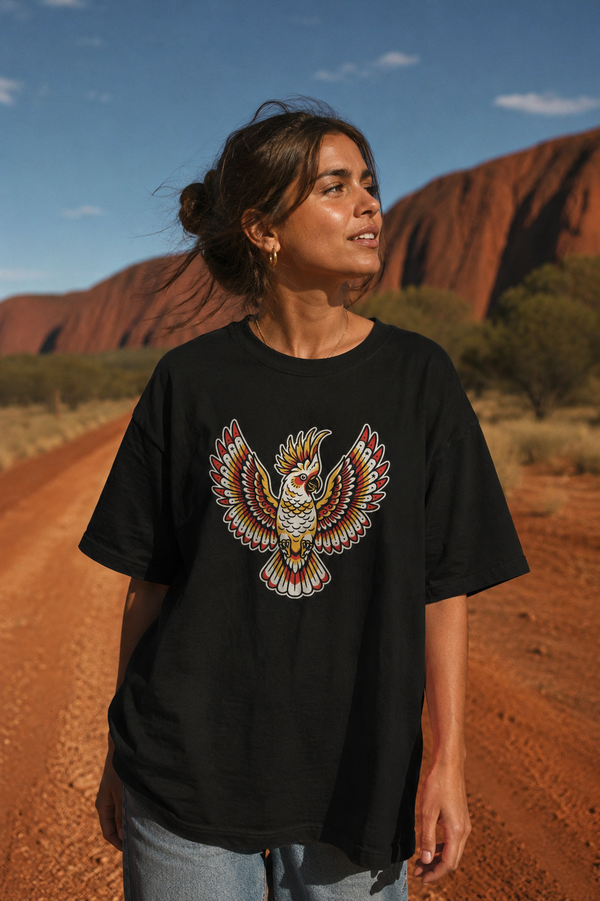 Cockatoo Australian Graphic Tee — Melbourne Streetwear