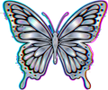 Y2K Butterfly Graphic Tee